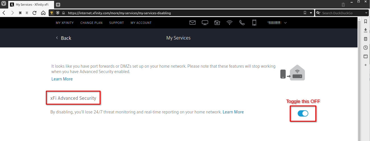 5-disabling-xfinity-advanced-security--note-dmz-info--anonymized--annotated.png